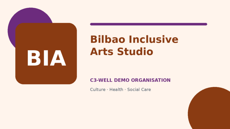 Bilbao Inclusive Arts Studio demo cover