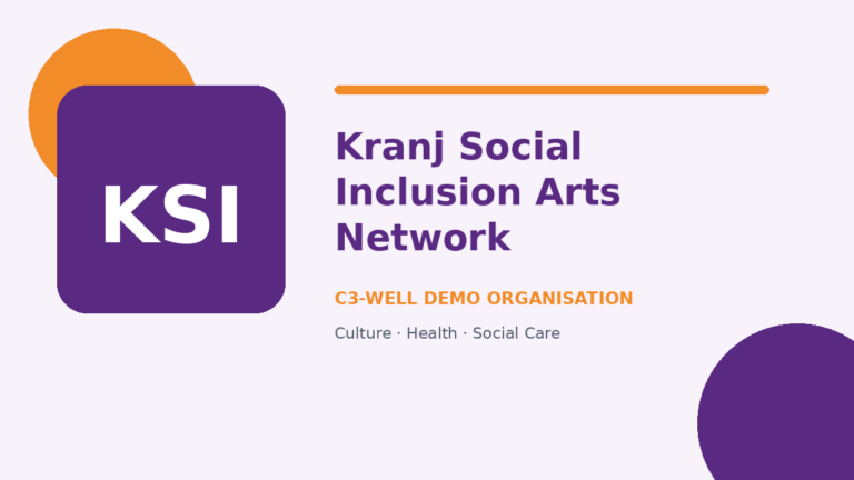 Kranj Social Inclusion Arts Network demo cover