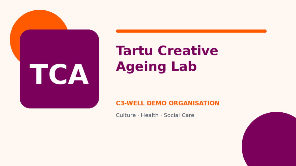 Tartu Creative Ageing Lab demo cover
