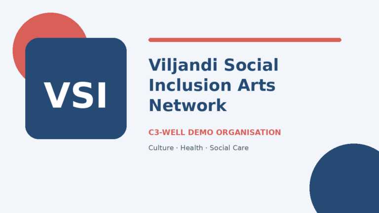 Viljandi Social Inclusion Arts Network demo cover