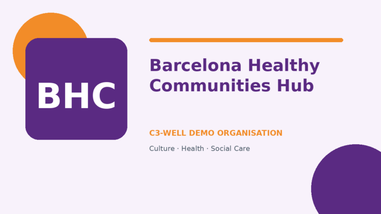 Barcelona Healthy Communities Hub 26 demo cover