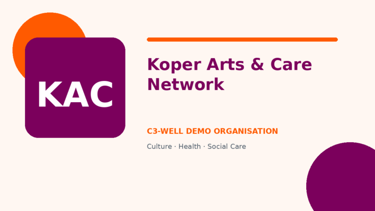 Koper Arts & Care Network 33 demo cover