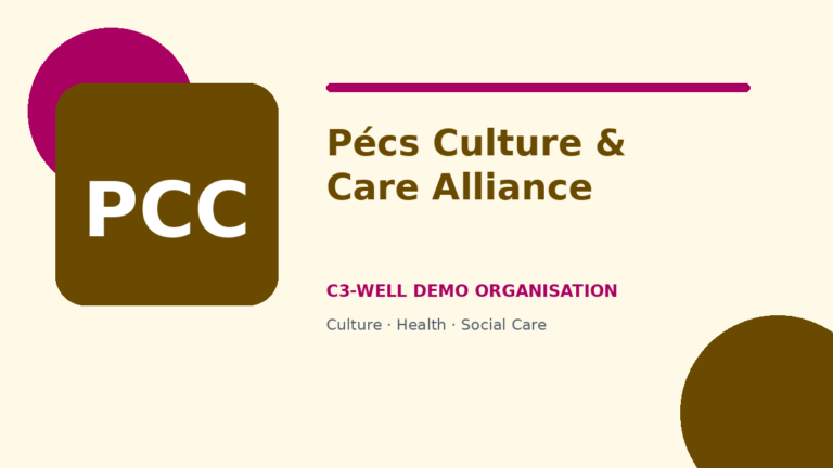 Pécs Culture & Care Alliance 38 demo cover