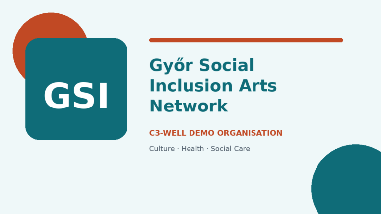 Győr Social Inclusion Arts Network 40 demo cover